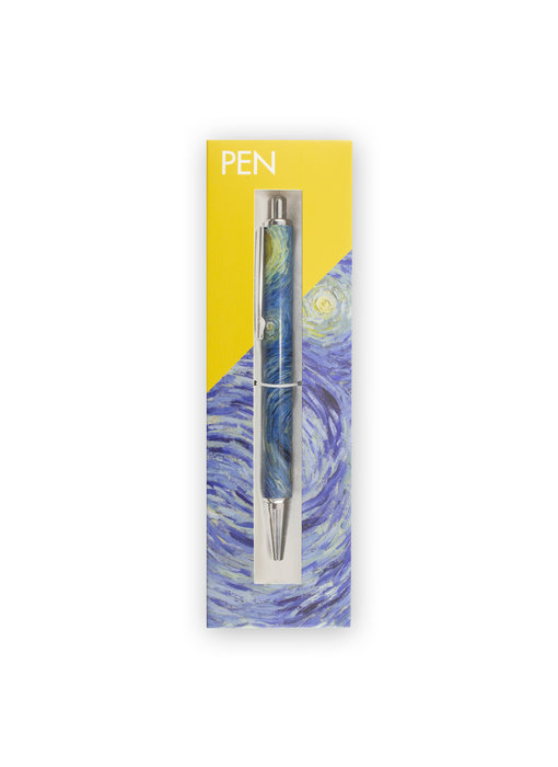 Ballpen in box,  Starry Night, Van Gogh