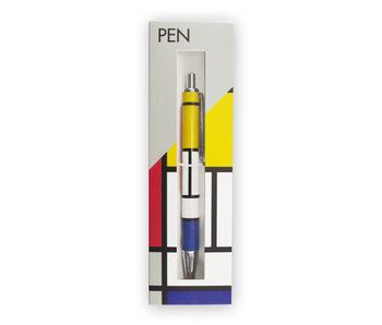 Bolígrafo en caja,  Piet Mondrian