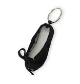 Keyring, Ballerina Shoe, Black