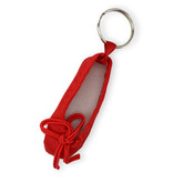 Keyring, Ballerina Shoe, Red