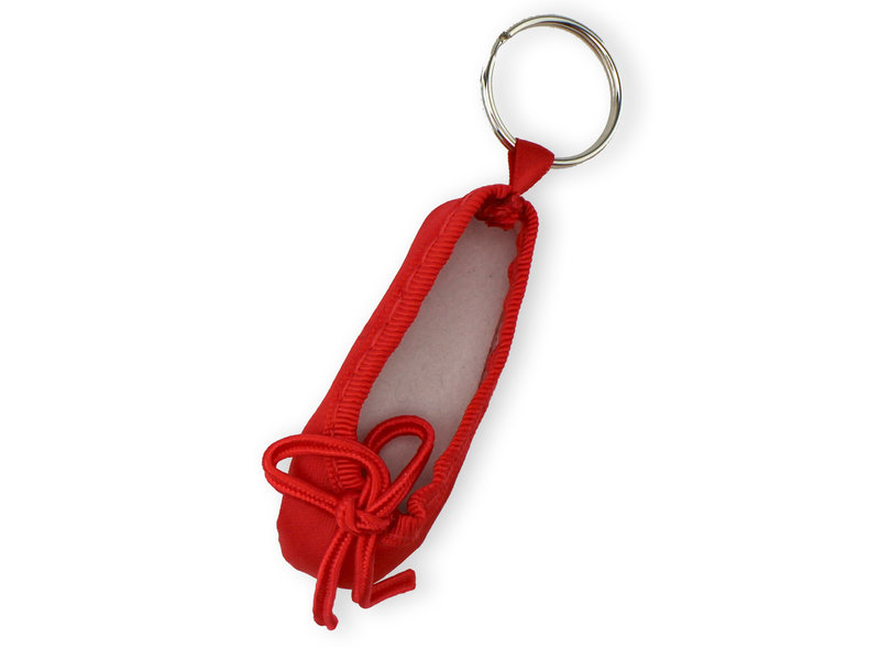 Keyring, Ballerina Shoe, Red