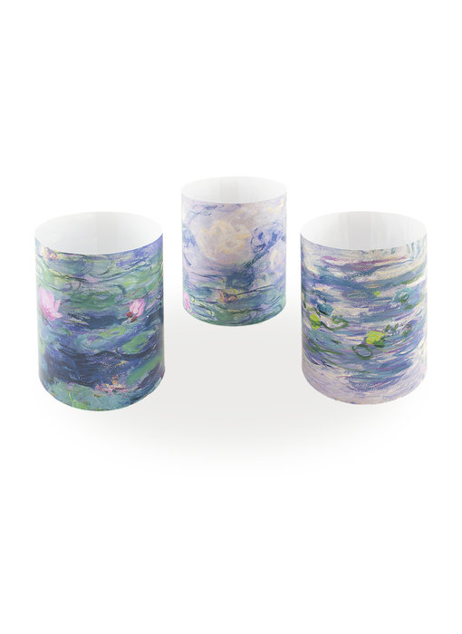 Candle shade, Monet, Water Lilies