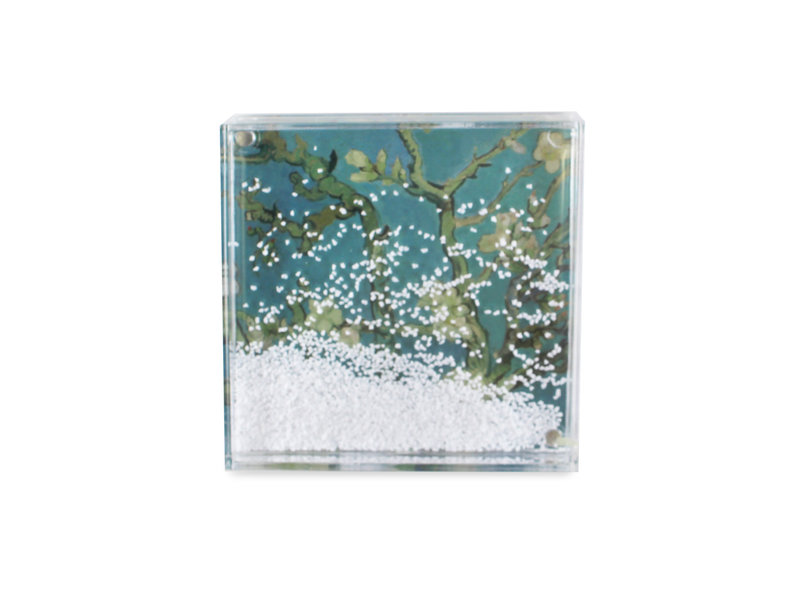 Snow photo frame