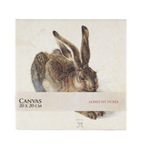 Canvas Print , 20x20 cm, Dürer, Hare