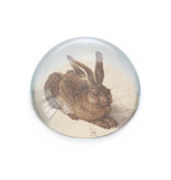 Glass paper weight, Dürer, Hare