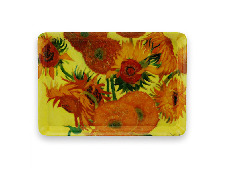 Set: Mug & tray, Sunflowers, Van Gogh