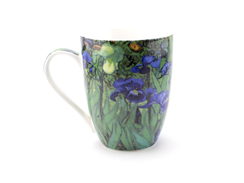 Set: Mug & tray, Irises, Van Gogh