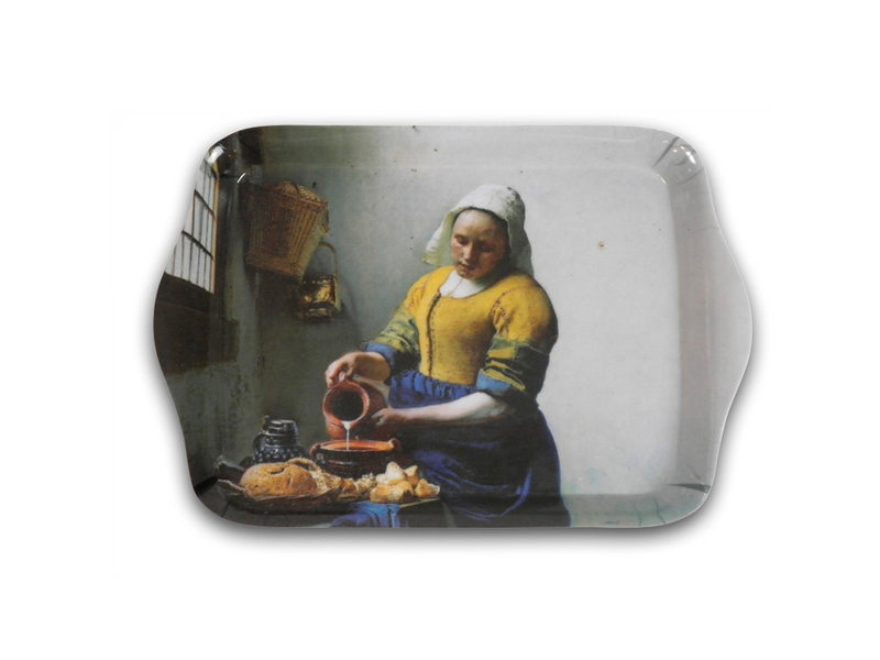 Ensemble: Tasse et plateau, Laitière, Vermeer