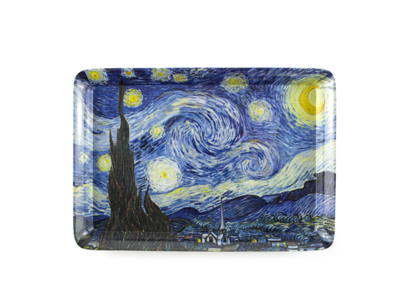 Set: Mug & tray, Starry night, Van Gogh