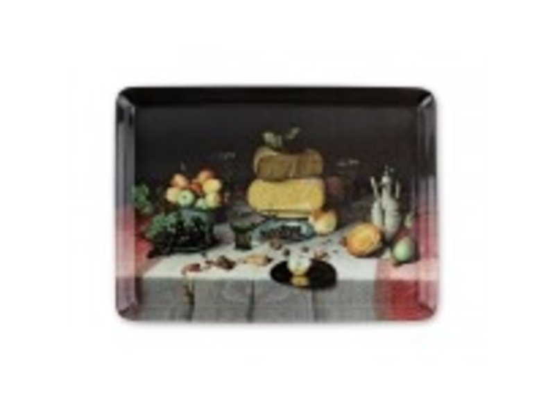 Midi tray (27 x 20 cm) Cheeses, F. van Dyck