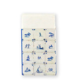 Eraser, Delft blue tiles