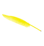 Pluma, amarillo