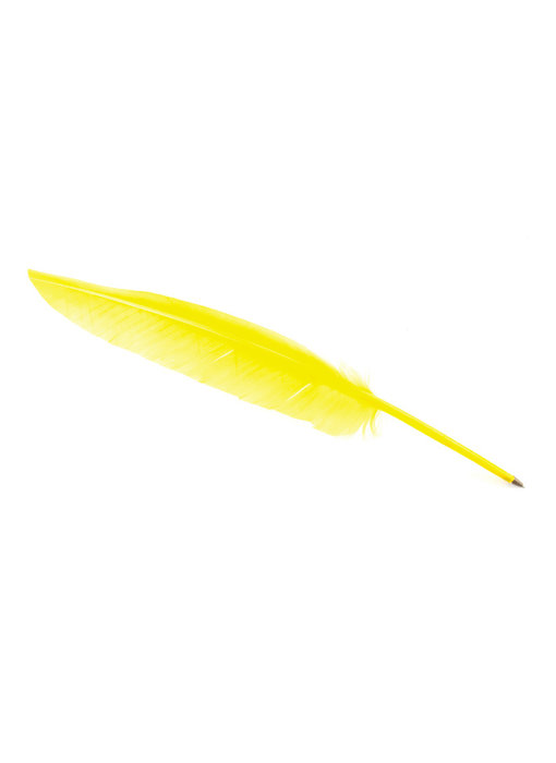 Pluma, amarillo