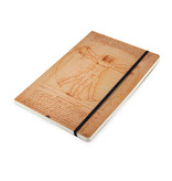 Softcover Book, A5, Leonardo da Vinci , The Vitruvian Man