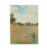 Funda portadocumentos, A4, Monet, campo de amapolas