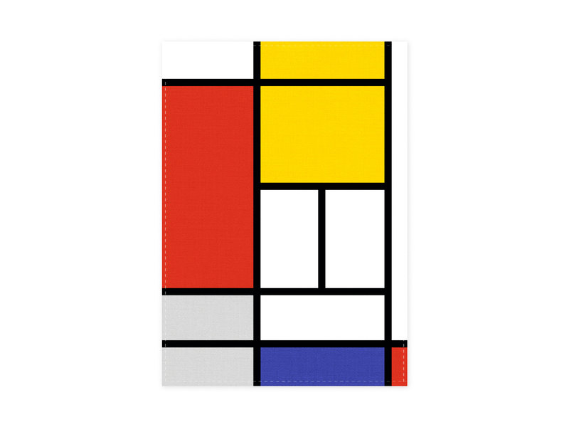 Paño de cocina, Mondrian