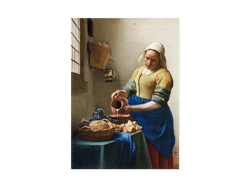 Theedoek , Het melkmeisje , Vermeer