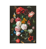 Tea Towel, De Heem, Vase with Flowers