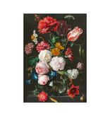 Torchon, Nature morte aux fleurs, De Heem