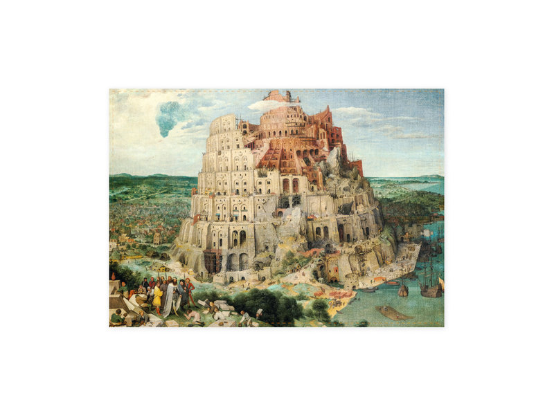 Paño de cocina, Torre de Babel, Bruegel