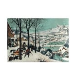 Theedoek  Jagers in de sneeuw , Bruegel