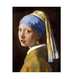 Carnet de croquis à couverture souple, Fille avec une boucle d'oreille perle, Vermeer