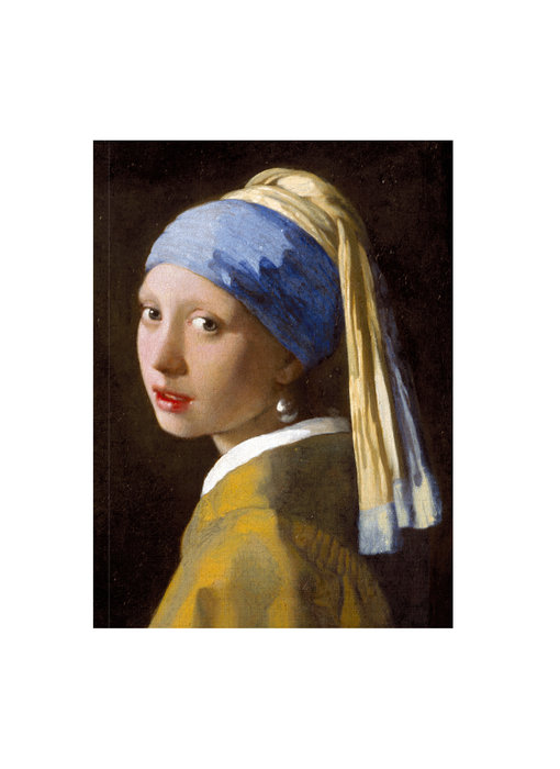 Cahier d'artiste, Fille avec une boucle d'oreille perle, Vermeer