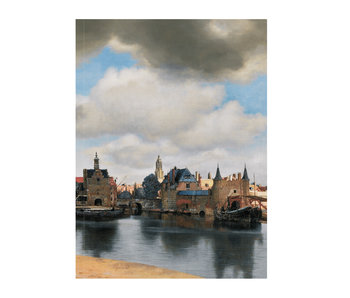 Cahier d'artiste,  vue de Delft, Vermeer