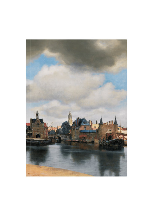 Cahier d'artiste,  vue de Delft, Vermeer