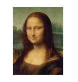Softcover art sketchbook,Mona Lisa, Leonardo Da Vinci