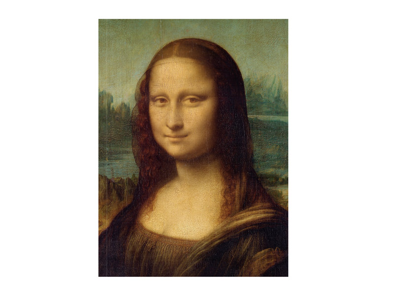 Cuaderno de dibujo de tapa blanda, Mona Lisa, Leonardo Da Vinci