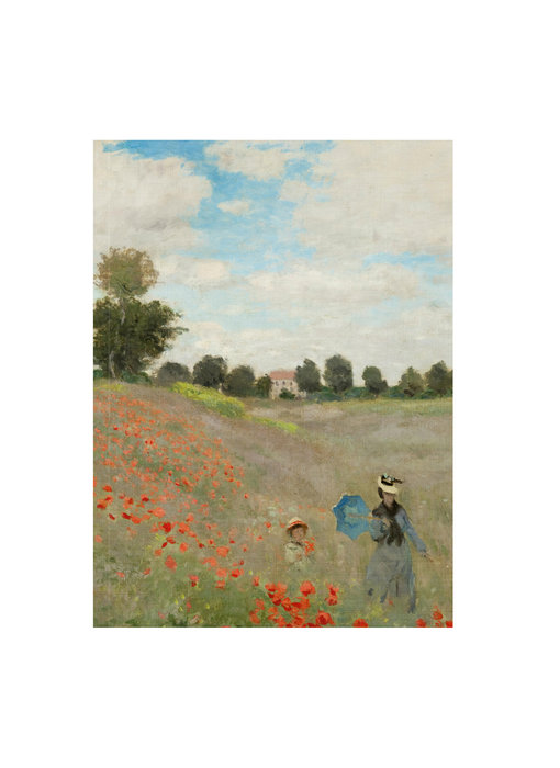 Künstlerjournal,  Monet, Mohnfeld