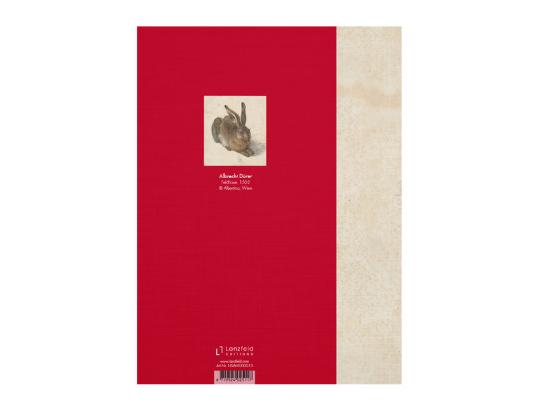 Cuaderno de dibujo de tapa blanda, Dürer, Liebre