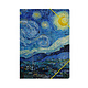 Paper file folder with elastic closure,A4, Starry night, Van Gogh