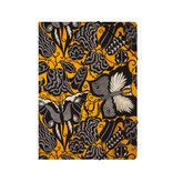 Chemise à dossier en papier avec fermeture élastique, Séguy, Fleurs aux papillons
