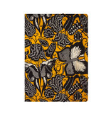 Paper file folder with elastic closure, Séguy , Flowers with butterflies