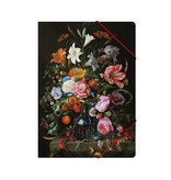 Carpeta archivadora de papel con cierre elástico, De Heem, Bodegón de flores