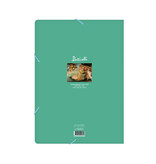 Paper file folder with elastic closure,  Birth of  Venus