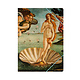 Carpeta archivadora de papel con cierre elástico, A4,Botticelli, nacimiento de Venus