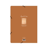 Paper file folder with elastic closure,A4, Da Vinci, Vitruvian Man