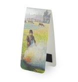 Magnetic Bookmark,  Camille Pissarro,  Peasant girl making a fire