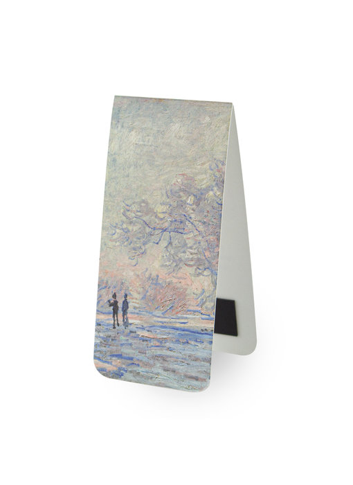 Magnetisches Lesezeichen,  Monet: Raireif in Giverny