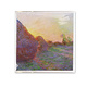 Lens cloth, 18x18 cm, Claude Monet, Grain stacks