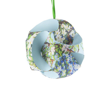 DIY Paper Christmas Ball ,  Toorop, blossom