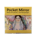 Pocket Mirror, Ø 80 mm , Klimt, Beer