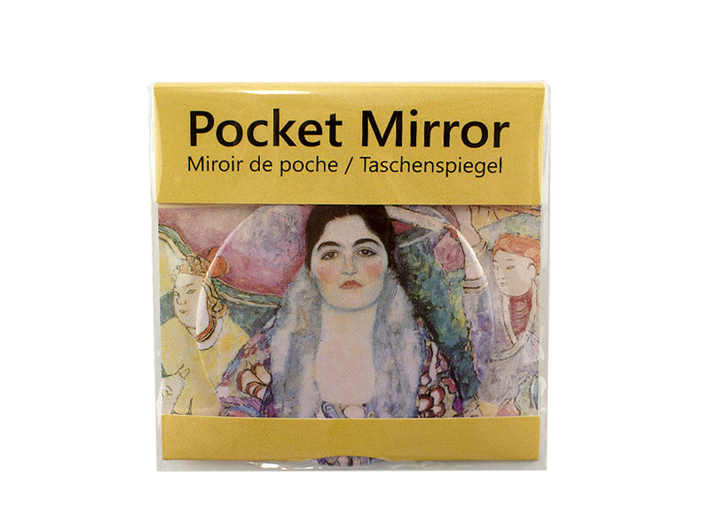 Pocket Mirror, Ø 80 mm , Klimt, Beer