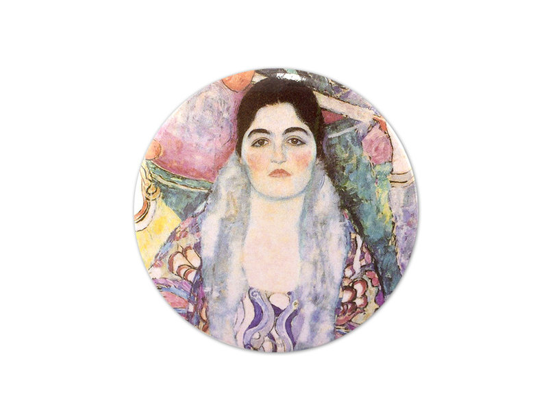 Pocket Mirror, Ø 80 mm , Klimt, Beer