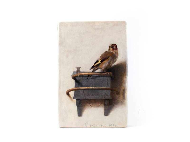 Maestros en madera,   El jilguero, Fabritius,   300 x 195mm