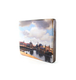 Masters-on-wood, Gezicht op Delft, Vermeer, 230x195 mm