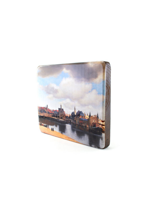 Masters-on-wood, Gezicht op Delft, Johannes Vermeer